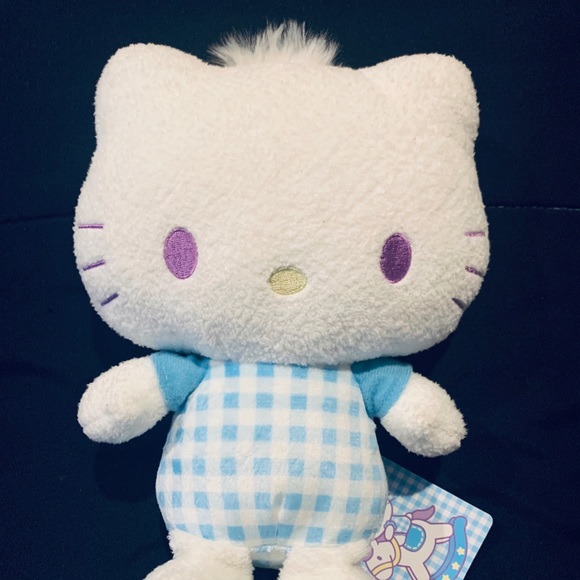 RARE Dear Daniel Sanrio baby boy plush Hello Kitty - Picture 1 of 3